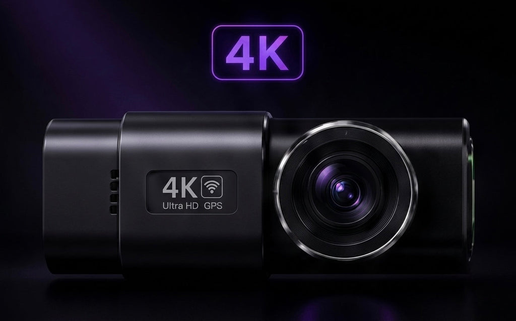 Cámara Dash Cam 4K Premium con WiFi y GPS
