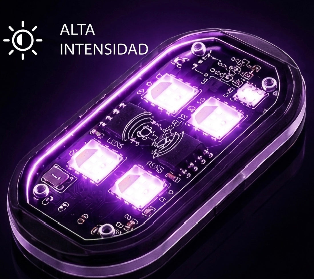 Luces LED Ambientales para Coche