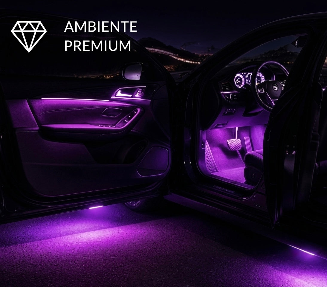 Luces LED Ambientales para Coche