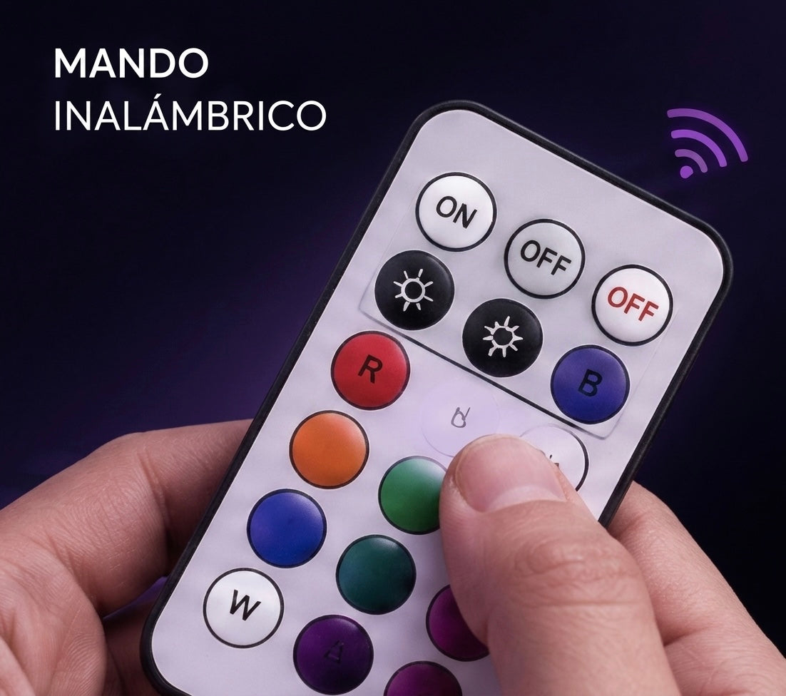 Luces LED Ambientales para Coche