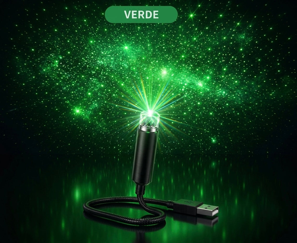 Proyector Cielo Estrellado para Coche