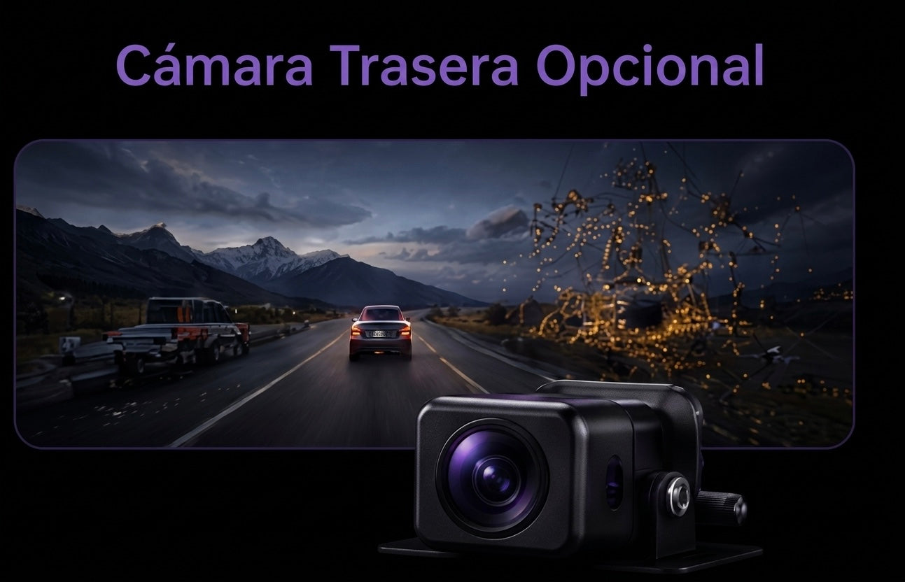 Cámara Dash Cam 4K Premium con WiFi y GPS