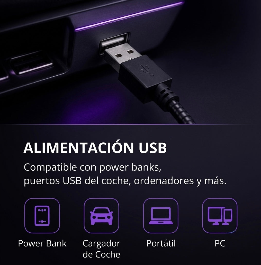 Proyector Cielo Estrellado para Coche