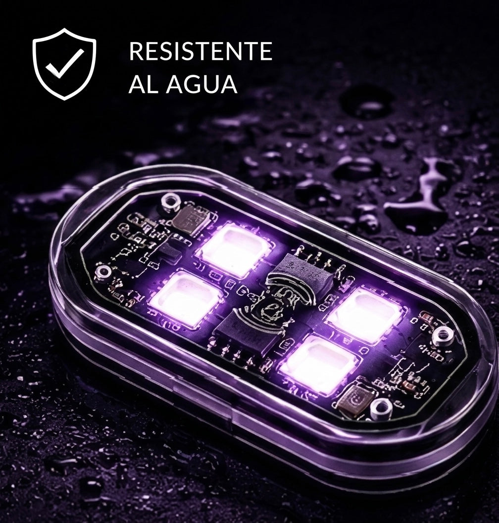 Luces LED Ambientales para Coche