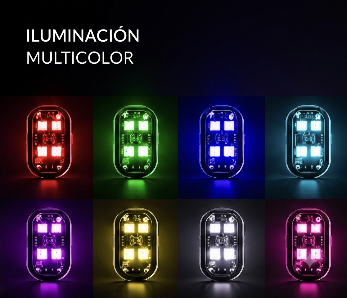 Luces LED Ambientales para Coche