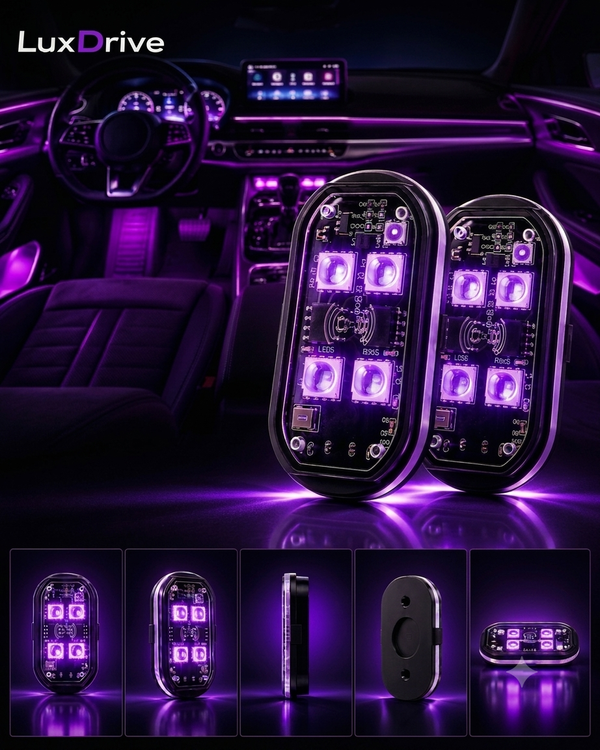 Luces LED Ambientales para Coche